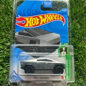 Hot Wheels Silver Cybertruck Model